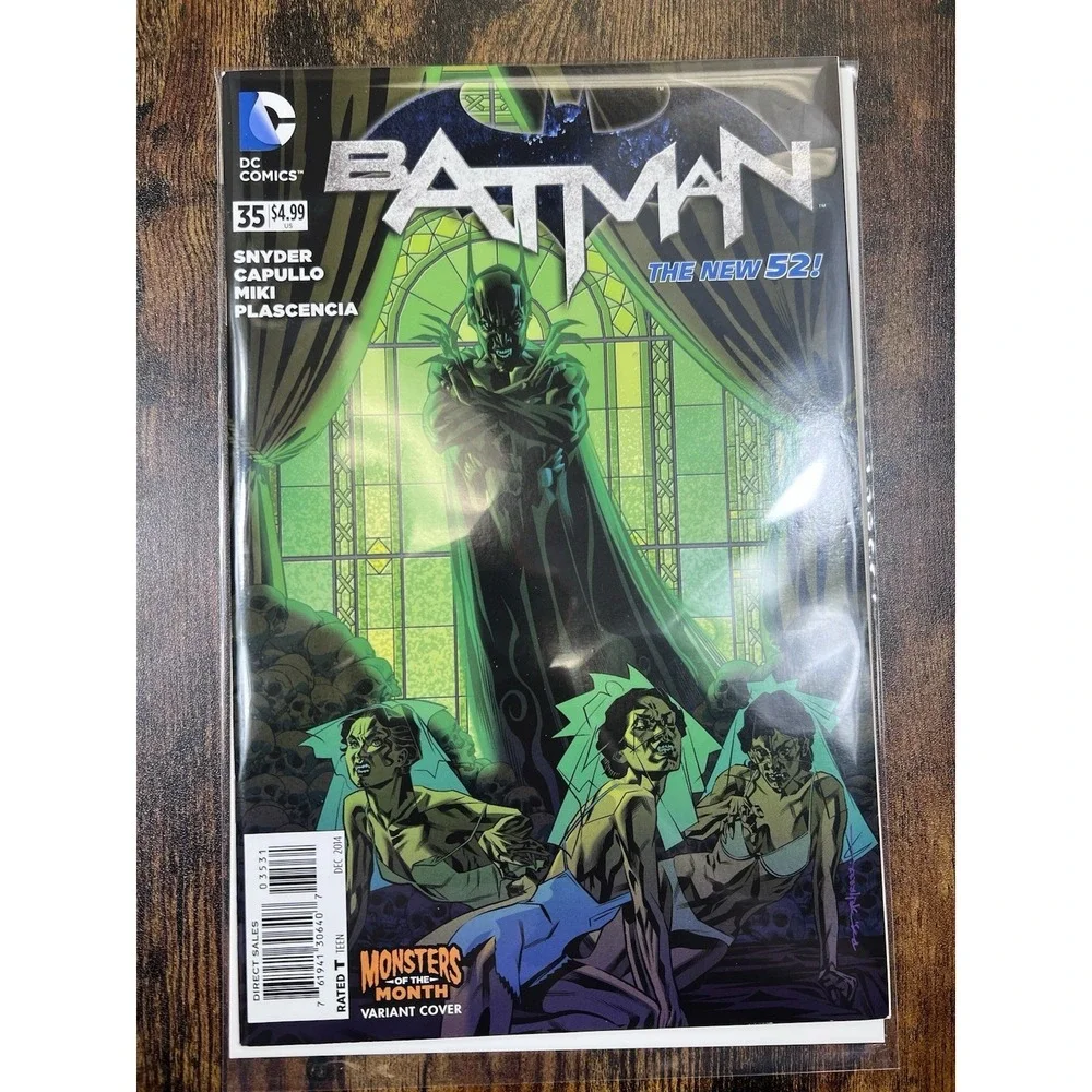 Batman #35 Monster Cover New 52 Lot Of 7 2014 DC Comics Comic Book